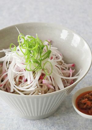 ねぎそばサラダ【ＪＡ福井県】-レシピのメイン写真