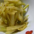 大根の皮が旨い!ニンニクカレーきんぴら
