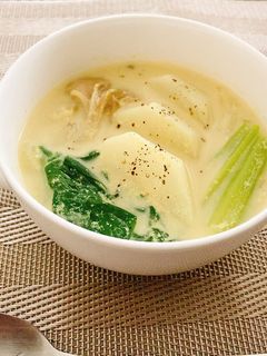 カブのミルクカレースープ-レシピのメイン写真