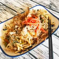 รูปของ 簡単　焼きうどん