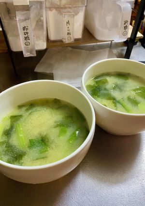 ごま油で！アレンジ味噌汁-レシピのメイン写真