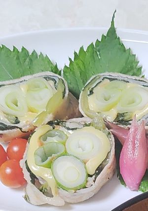 信州ポークと野沢菜のジューシー焼き ♪-レシピのメイン写真