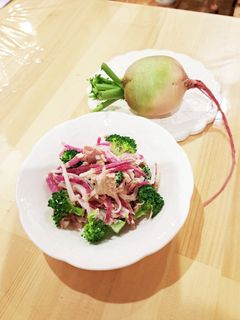 こうしん大根サラダ-レシピのメイン写真