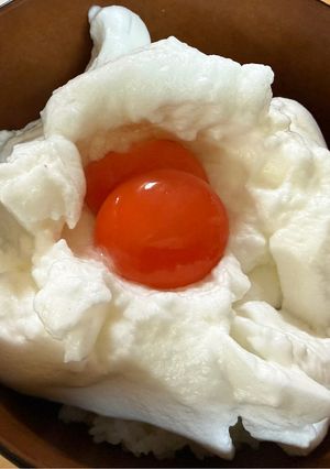 ふわとろ卵かけご飯-レシピのメイン写真