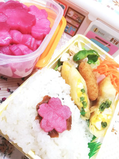 梅にサクラ♡-レシピのメイン写真