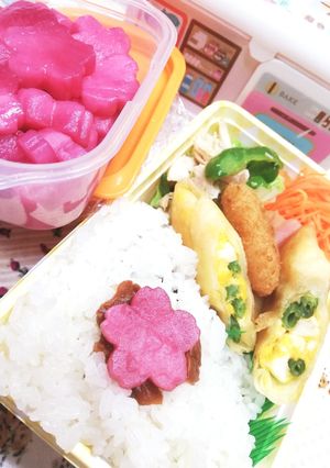 梅にサクラ♡-レシピのメイン写真