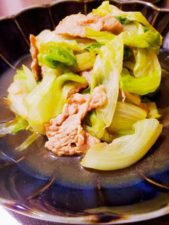 レタスが主役!レタスと豚肉のうま煮-レシピのメイン写真