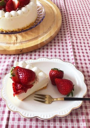 簡単!レアチーズケーキ☆-レシピのメイン写真