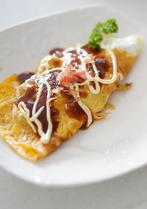 簡単広島焼き！！とん平焼き！キャベツ大量-レシピのメイン写真