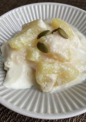 リンゴの酒粕煮-レシピのメイン写真
