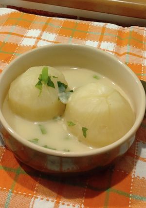ほっこり♡かぶのミルクスープ-レシピのメイン写真