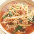 〖 豚こま肉ともやしのあんかけラーメン〗