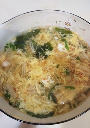 焼き肉屋さんのわかめスープ-レシピのメイン写真
