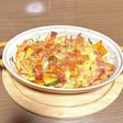 かぼちゃとベーコンのオーブン焼き