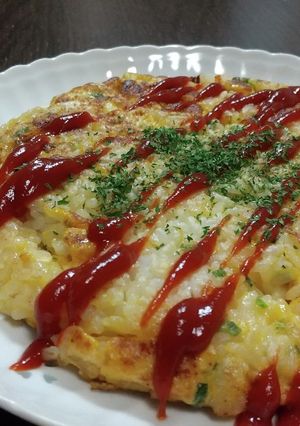 ライスガレット風オムご飯-レシピのメイン写真