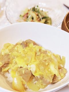 白だしで、親子丼-レシピのメイン写真