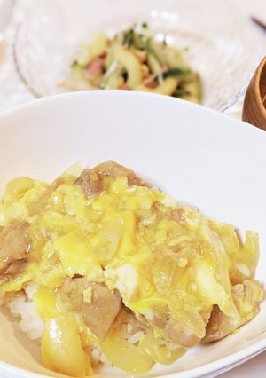 白だしで、親子丼-レシピのメイン写真