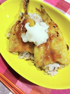 カマスの蒲焼き丼-レシピのメイン写真