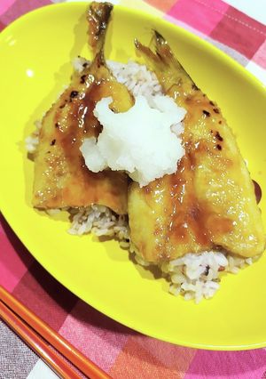 カマスの蒲焼き丼-レシピのメイン写真