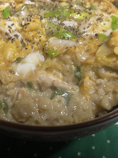 クリームリゾットの洋風親子丼-レシピのメイン写真