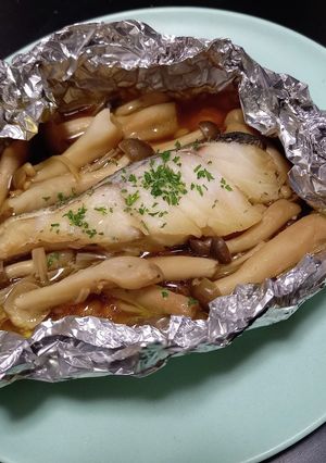 簡単！鱈とキノコのホイル焼き-レシピのメイン写真