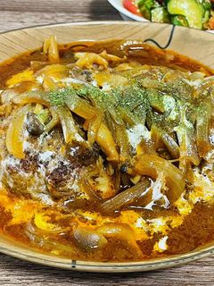 煮込みハンバーグ-レシピのメイン写真
