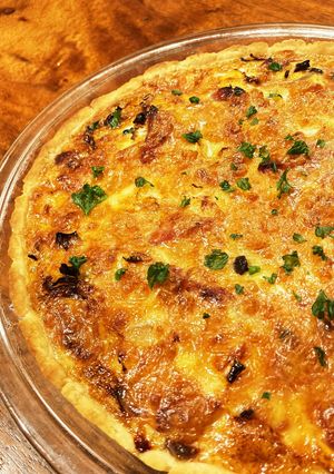 生地から手作り♪豆乳でヘルシーキッシュ-レシピのメイン写真