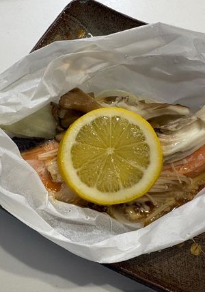 簡単 ⭐︎サーモンのバター醤油ホイル焼き-レシピのメイン写真