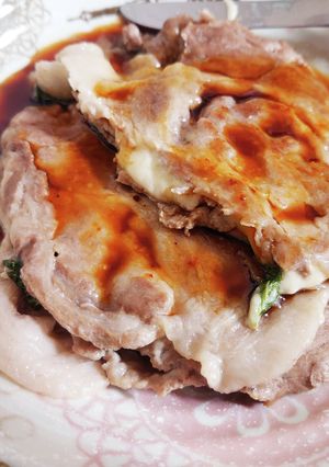 豚肉の大葉とチーズはさみ焼き-レシピのメイン写真
