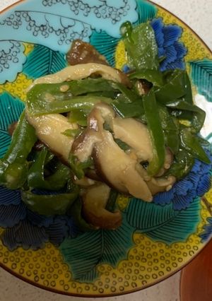 ピーマンと椎茸のナムル-レシピのメイン写真