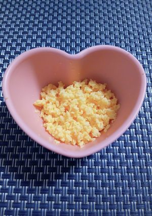 離乳食の初めての全卵-レシピのメイン写真
