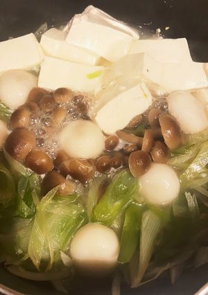 鶏だし ネギ鍋！-レシピのメイン写真