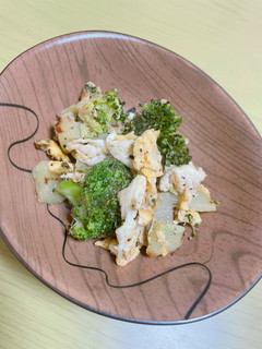これだけで美味しい♡ブロッコリー卵炒め-レシピのメイン写真