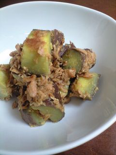 さつま芋とツナの味噌マヨ炒め-レシピのメイン写真