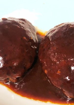 わたしの☆手作りハンバーグとソース-レシピのメイン写真