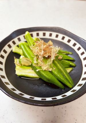 オクラの浅漬け-レシピのメイン写真