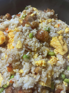 唐揚げ炒飯(冷凍唐揚げ使用)-レシピのメイン写真