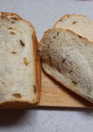 イチジクの甘煮食パン！-レシピのメイン写真