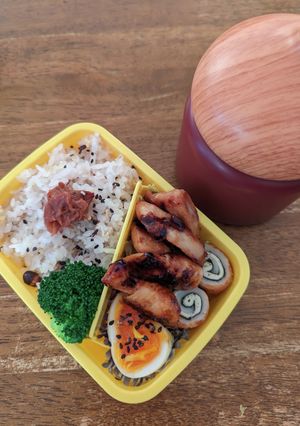 JK☆鶏胸肉生姜焼き弁当♪-レシピのメイン写真
