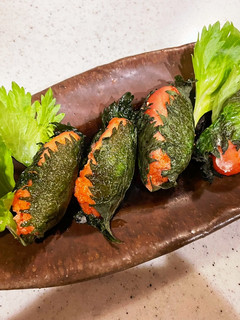 明太子の大葉巻き-レシピのメイン写真