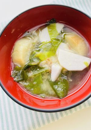 里芋の味噌汁-レシピのメイン写真