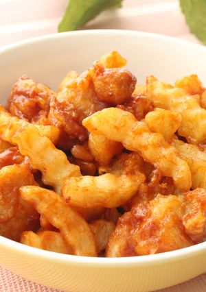 鶏肉とポテトのケチャップ和え-レシピのメイン写真