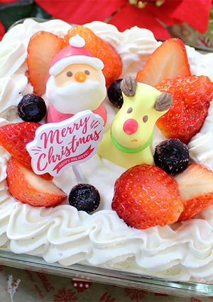 10分で完成☆スコップクリスマスケーキ-レシピのメイン写真