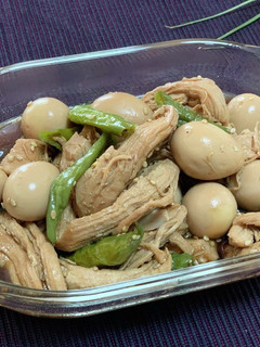 韓国のパンチャン(おかず)!鶏胸肉の煮物-レシピのメイン写真