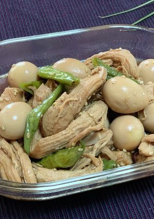 韓国のパンチャン（おかず）！鶏胸肉の煮物-レシピのメイン写真