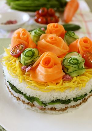 野菜のごはんケーキ【ＪＡはだの】-レシピのメイン写真