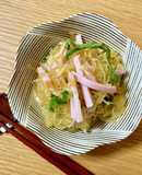 えっ簡単！そうめんかぼちゃの酢の物