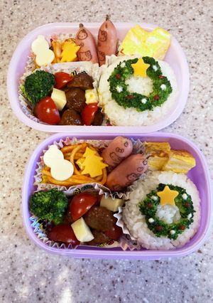 クリスマスお弁当　2022-レシピのメイン写真