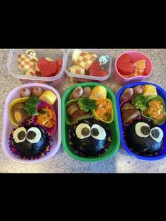 キャラ弁 * まっくろくろすけ-レシピのメイン写真