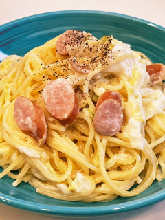 白菜のクリームパスタ-レシピのメイン写真